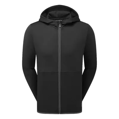 FOOTJOY THERMOSERIES FULL-ZIP GOLF HOODIE 31965 - BLACK - S