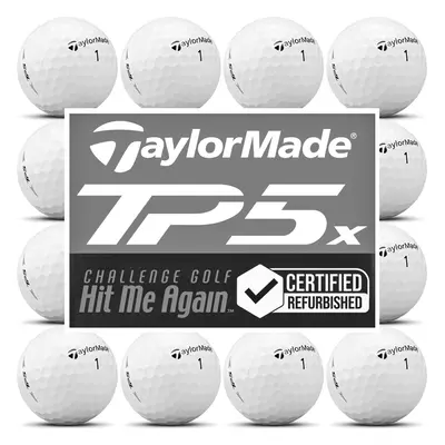 TAYLORMADE TP5x HIT ME AGAIN™ GOLF BALLS / DOZEN - 1 Dozen