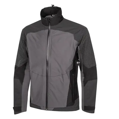 GALVIN GREEN ALISTER GORE-TEX C-knit™ WATERPROOF GOLF JACKET - FORGED IRON / BLACK - M