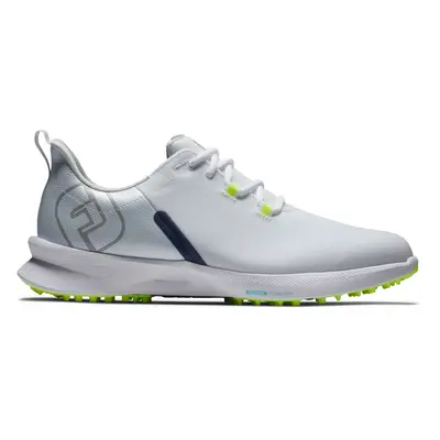 FOOTJOY FUEL SPORT 55453 GOLF SHOES - WHITE / NAVY / GREEN - 7 UK