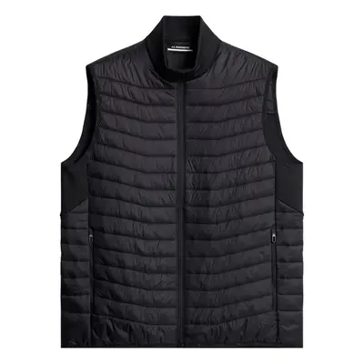 J.LINDEBERG HOLDEN QUILT HYBRID VEST- BLACK - M