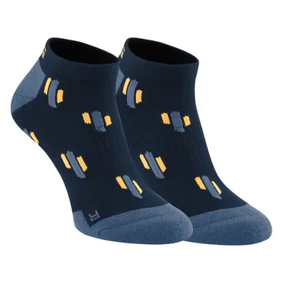 PING CACTUS SENSORCOOL NO SHOW SOCKS 2 PACK - NAVY / MULTI