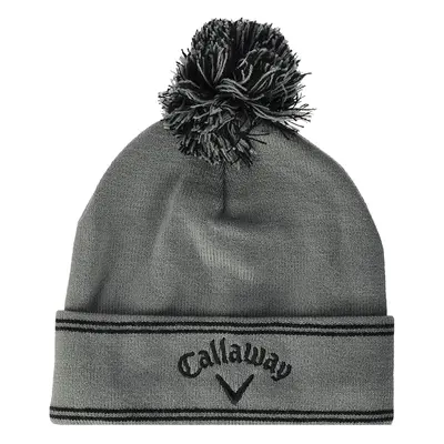 CALLAWAY CLASSIC POM POM BEANIE - CHARCOAL