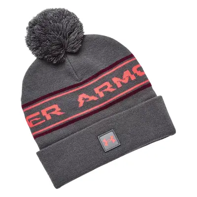 UNDER ARMOUR HALFTIME POM BEANIE - GREY