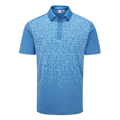 PING RATIO POLO SHIRT - DANUBE - S