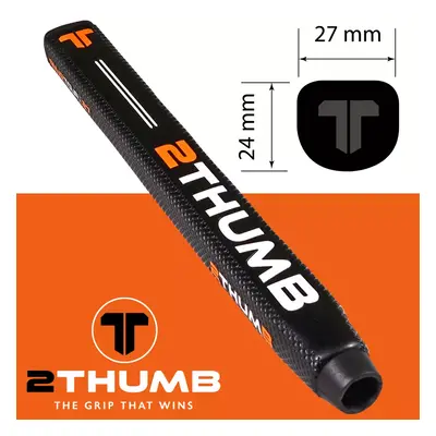 2THUMB SNUG TOUR GOLF PUTTER GRIP- BLACK - SNUG TOUR 27