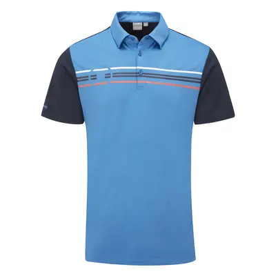 PING MORTEN POLO SHIRT - DANUBE - S