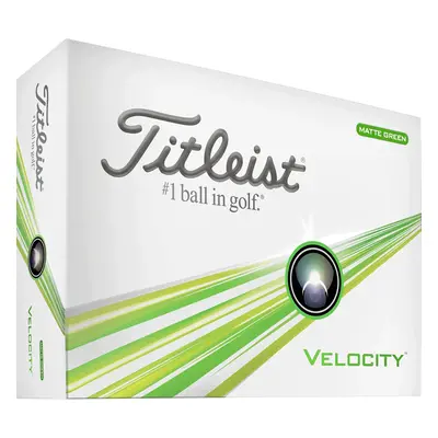 TITLEIST VELOCITY GOLF BALLS - GREEN - 1 Dozen