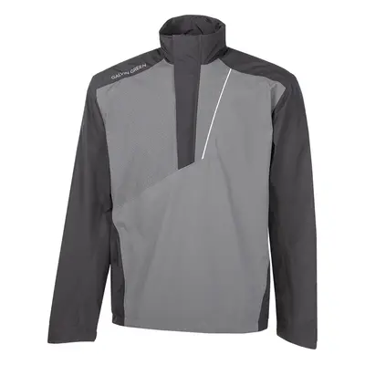 GALVIN GREEN AXLEY GOLF JACKET - BLACK / FORGED IRON - 2XL