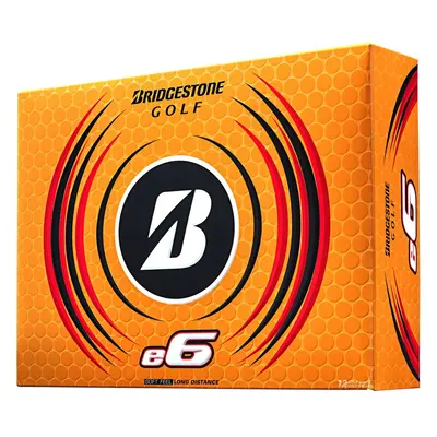 BRIDGESTONE 2025 E6 GOLF BALLS - WHITE - 1 Dozen