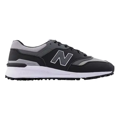 NEW BALANCE 997 SL GOLF SHOES - BLACK / GREY - 9 UK