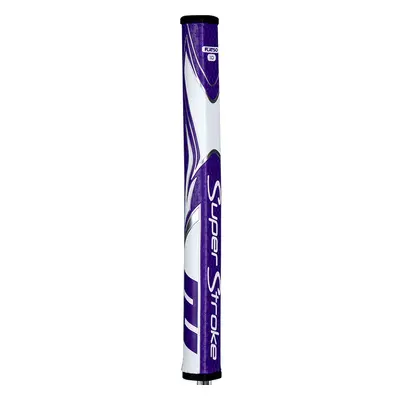 SUPERSTROKE ZENERGY FLATSO 1.0 PUTTER GRIP - PURPLE / WHITE