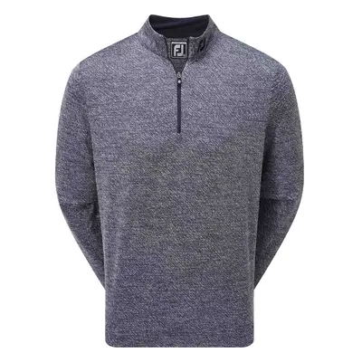 FOOTJOY JACQUARD CHILL-OUT PULLOVER 88796 - NAVY - S