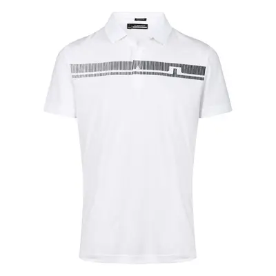 J.LINDEBERG KLAS GOLF POLO SHIRT - WHITE - 2XL