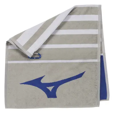 MIZUNO RB TOUR GOLF TOWEL - GREY / WHITE