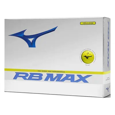 MIZUNO RB MAX GOLF BALLS - YELLOW - 1 Dozen