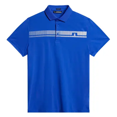 J.LINDEBERG KLAS GOLF POLO SHIRT - CLUB BLUE - M