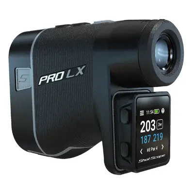 SHOT SCOPE PRO LX+ LASER RANGEFINDER / GOLF GPS / SHOT TRACKER - GREY