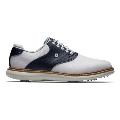 FOOTJOY TRADITIONS 57899 GOLF SHOES - WHITE / NAVY - 7 UK