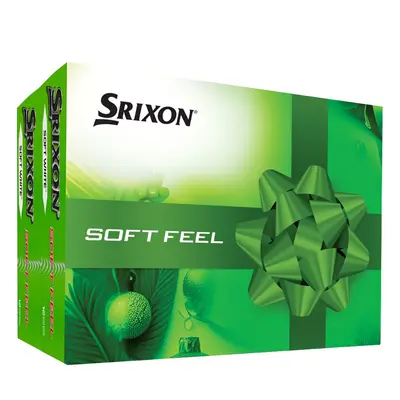 SRIXON SOFT FEEL GOLF BALLS DOUBLE DOZEN – WHITE - 2 Dozen