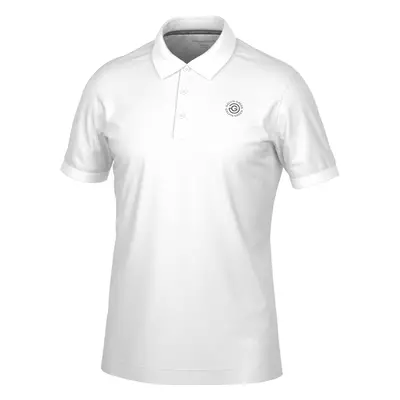 GALVIN GREEN MAXIMILIAN GOLF POLO SHIRT - WHITE - M