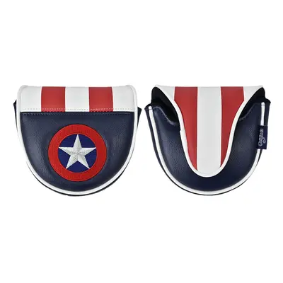 PRG ORIGINAL PREMIUM MALLET GOLF PUTTER HEADCOVER / LTD EDITION / CAPTAIN AMERICA