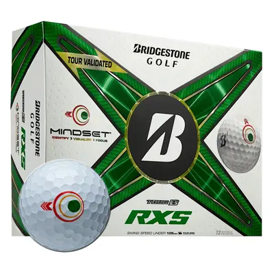 BRIDGESTONE TOUR B RXS GOLF BALLS - WHITE - 1 Dozen