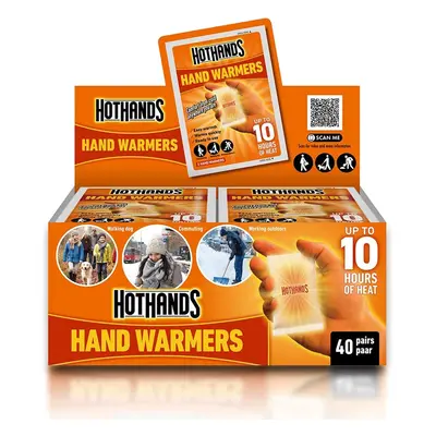 HOT HANDS HAND WARMERS - MEGA BOX / X 40 PAIRS - 40 Pair Pack