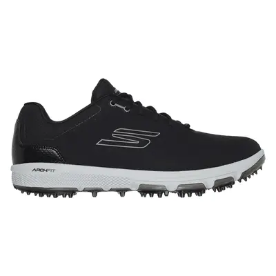 SKECHERS GO GOLF PRO 6 SL GOLF SHOES - BLACK / GREY - 7 UK