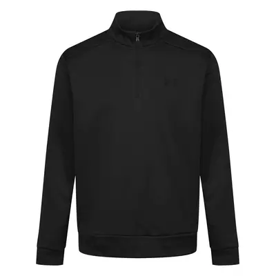 UNDER ARMOUR ColdGear® ARMOUR FLEECE 1/4 ZIP GOLF JUMPER - BLACK - S