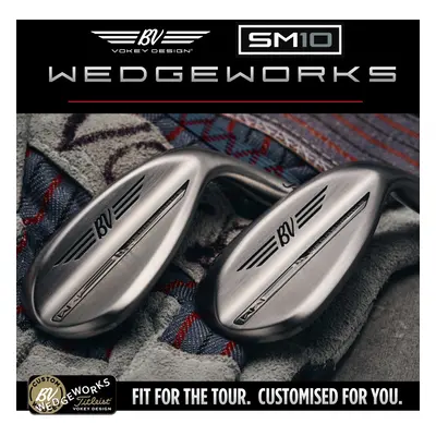 TITLEIST VOKEY SM10 LOW BOUNCE K GRIND WEDGES - RAW FINISH WEDGEWORKS