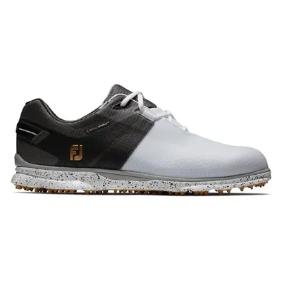 FOOTJOY PRO SL SPORT 53863 GOLF SHOES - WHITE / BLACK / GOLD - 7 UK