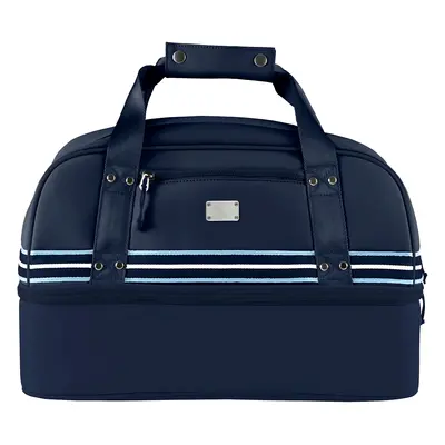 SUN MOUNTAIN MID STRIPE BOSTON BAG - NAVY / FROST