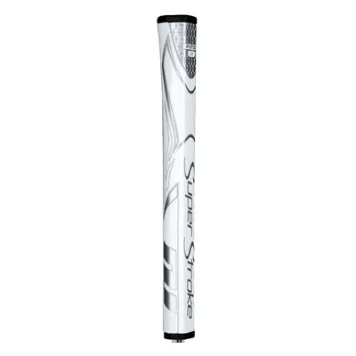 SUPERSTROKE ZENERGY PISTOL GT 1.0 PUTTER GRIP - WHITE / SILVER