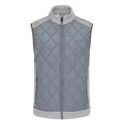 PING AARAN QUILTED GOLF VEST - GRIFFIN MARL / ROCK - M