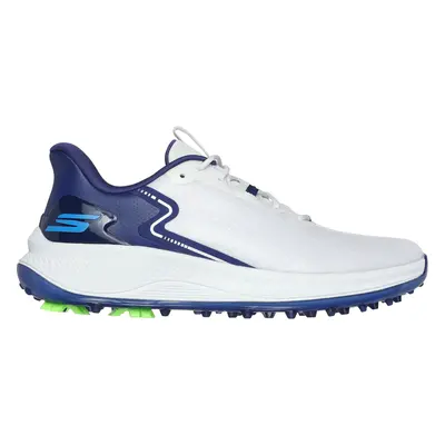 SKECHERS GO GOLF BLADE GF SLIP-INS GOLF SHOES - WHITE / NAVY - 8 UK