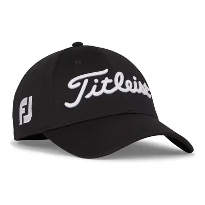 TITLEIST 2025 TOUR ELITE GOLF CAP - BLACK / WHITE - S/M