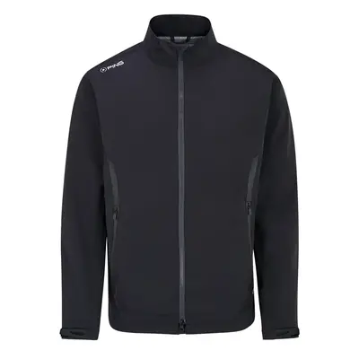 PING TARAN 3 LAYER WATERPROOF JACKET - BLACK - M