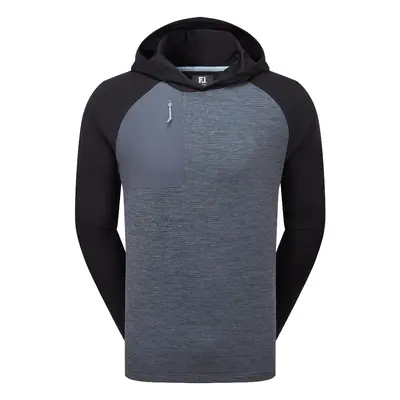 FOOTJOY THERMOSERIES GOLF HOODIE 31962 - CHARCOAL / BLACK - S