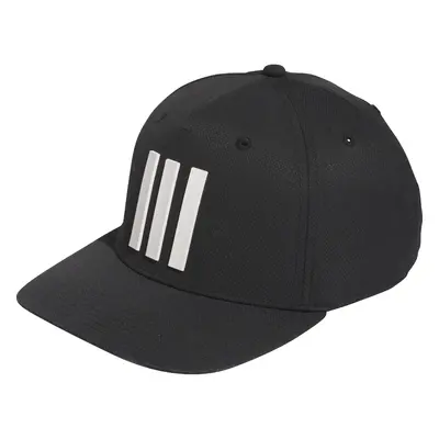 ADIDAS TOUR GOLF CAP 3 STRIPE - BLACK