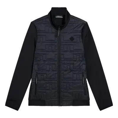 J.LINDEBERG QUILTED HYBRID JACKET - JL BLACK - M