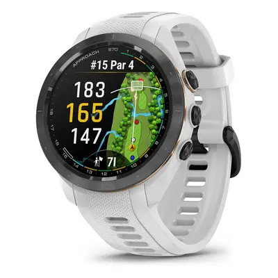 GARMIN APPROACH S70 GOLF GPS WATCH - 42MM WHITE +FREE CART MOUNT