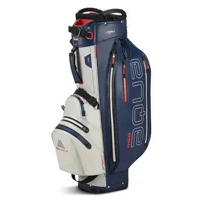 BIG MAX AQUA SPORT 360 GOLF CART TROLLEY BAG - OFF WHITE / NAVY / RED