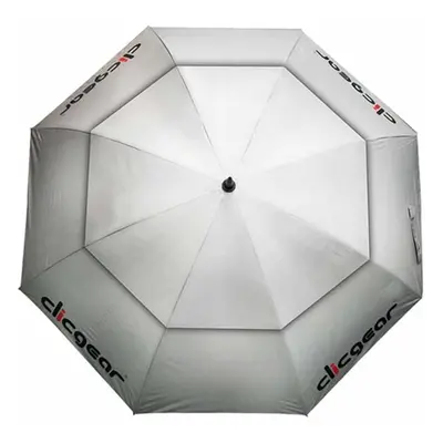 CLICGEAR 68" VENTED TOUR GOLF UMBRELLA - SILVER