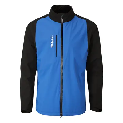 PING SENSORDRY PRO WATERPROOF GOLF JACKET - DELPH BLUE / BLACK - S