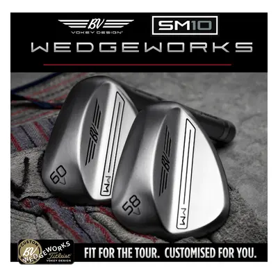 TITLEIST VOKEY SM10 MID BOUNCE V GRIND WEDGES - RAW FINISH WEDGEWORKS