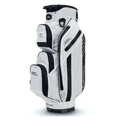 POWAKADDY DRI-TECH GOLF CART TROLLEY BAG - WHITE / BLACK