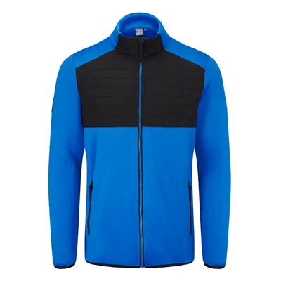 PING FIRTH HYBRID THERMAL GOLF JACKET - BLUE 24 / BLACK - M