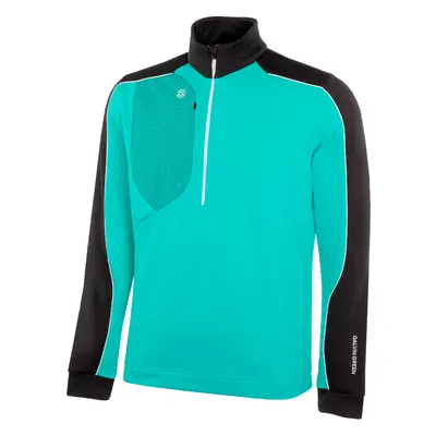 GALVIN GREEN DAVE INSULA™ GOLF PULLOVER – BLACK / ATLANTIS - M