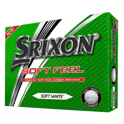 SRIXON SOFT FEEL GOLF BALLS - WHITE - 1 Dozen